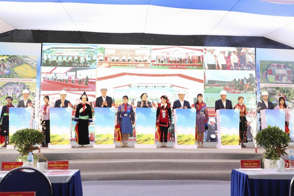 Lào Cai: Khởi công xây dựng 4 ngôi trường tại các xã biên giới Lào Cai: Khởi công xây dựng 4 ngôi trường tại các xã biên giới