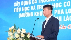 lao cai khoi cong xay dung 4 ngoi truong tai cac xa bien gioi