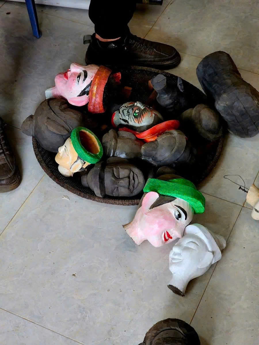 Chuyện đời nghệ nhân kiên trì giữ lửa tinh hoa rối cạn Tế Tiêu