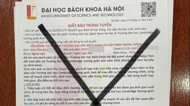 Cảnh báo về lừa đảo liên quan đến trao đổi sinh viên