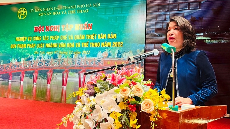 Hà Nội: Nâng cao hiệu lực quản lý nhà nước lĩnh vực văn hóa và thể thao