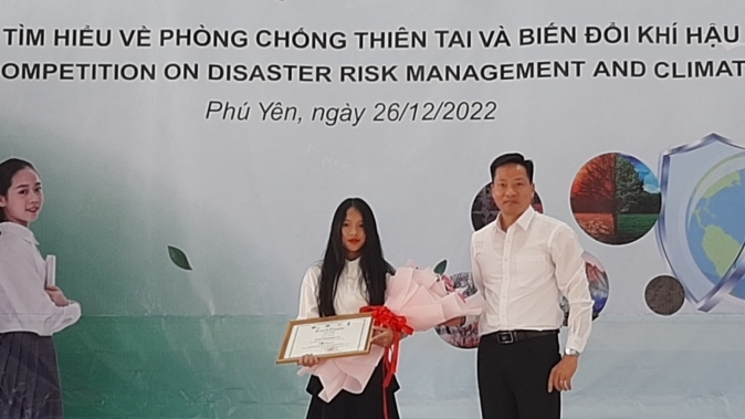 Trao giải Cuộc thi về phòng chống thiên tai và biến đổi khí hậu “Lá chắn xanh”