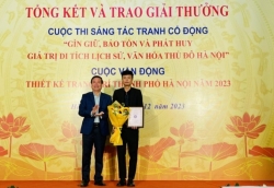 trao giai cuoc van dong thiet ke trang tri thanh pho ha noi 2023