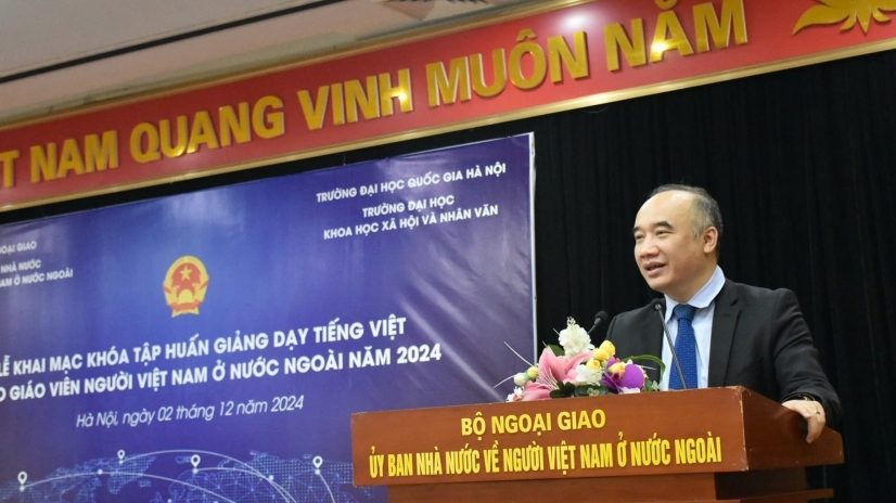 Khai mạc khóa tập huấn tiếng Việt cho giáo viên Việt Nam ở nước ngoài