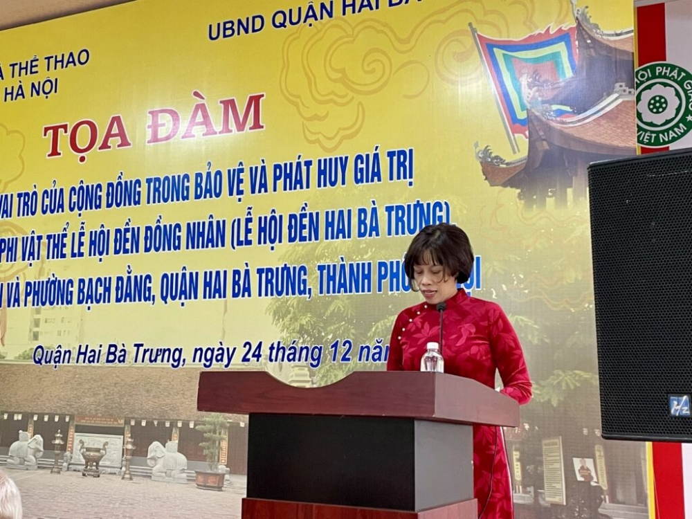 Phát huy giá trị di sản văn hóa phi vật thể Lễ hội đền Đồng Nhân