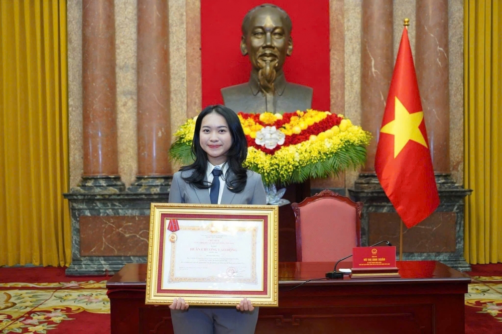 Tân học viên Học viện An ninh Nhân dân được trao tặng Huân chương Lao động hạng Ba Tân học viên Học viện An ninh Nhân dân được trao tặng Huân chương Lao động hạng Ba