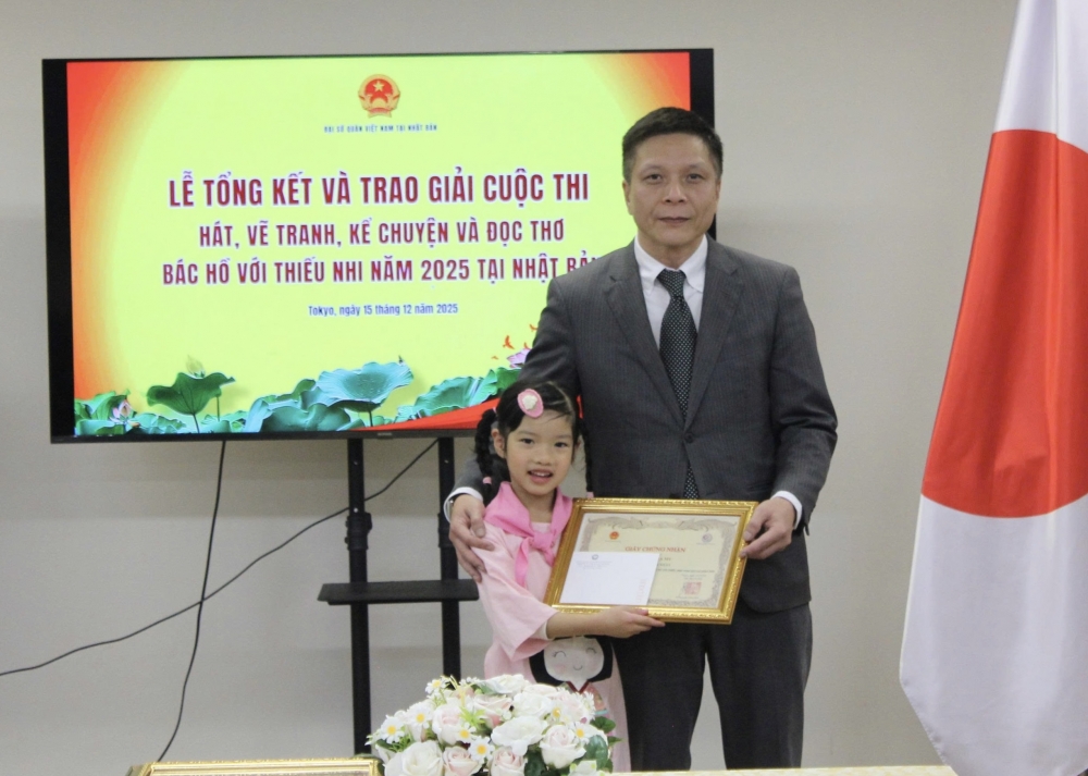 Lan tỏa tình yêu Bác Hồ trong cộng đồng người Việt tại Nhật Bản Lan tỏa tình yêu Bác Hồ trong cộng đồng người Việt tại Nhật Bản