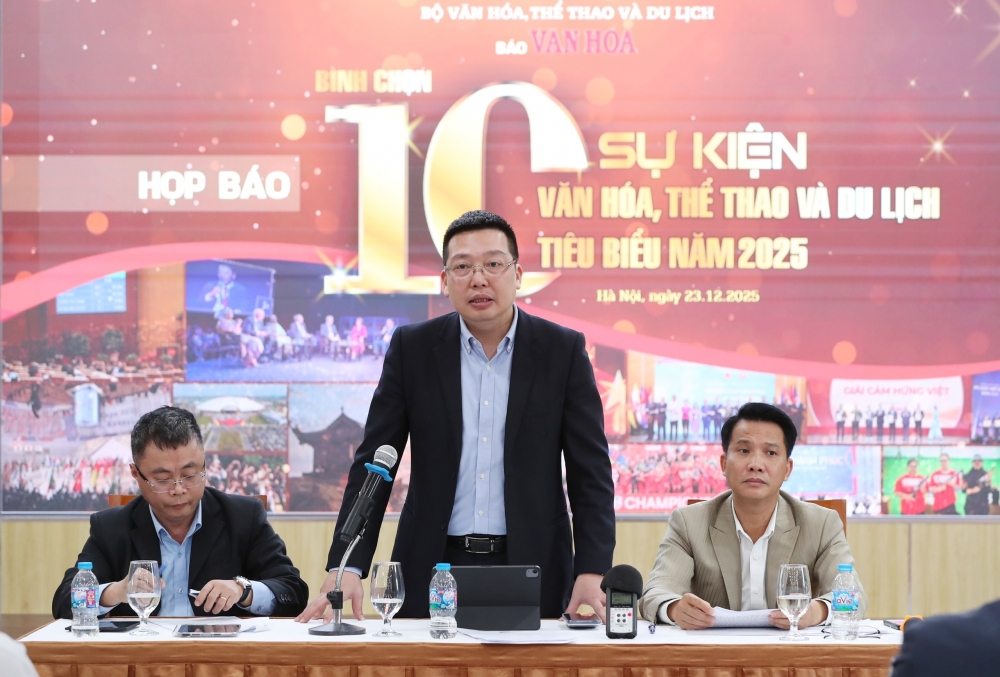 Bình chọn 10 sự kiện Văn hóa, Thể thao và Du lịch tiêu biểu năm 2025