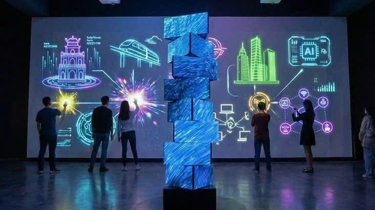 Ra mắt không gian chiếu sáng nghệ thuật Hồ Gươm - Tháp Rùa