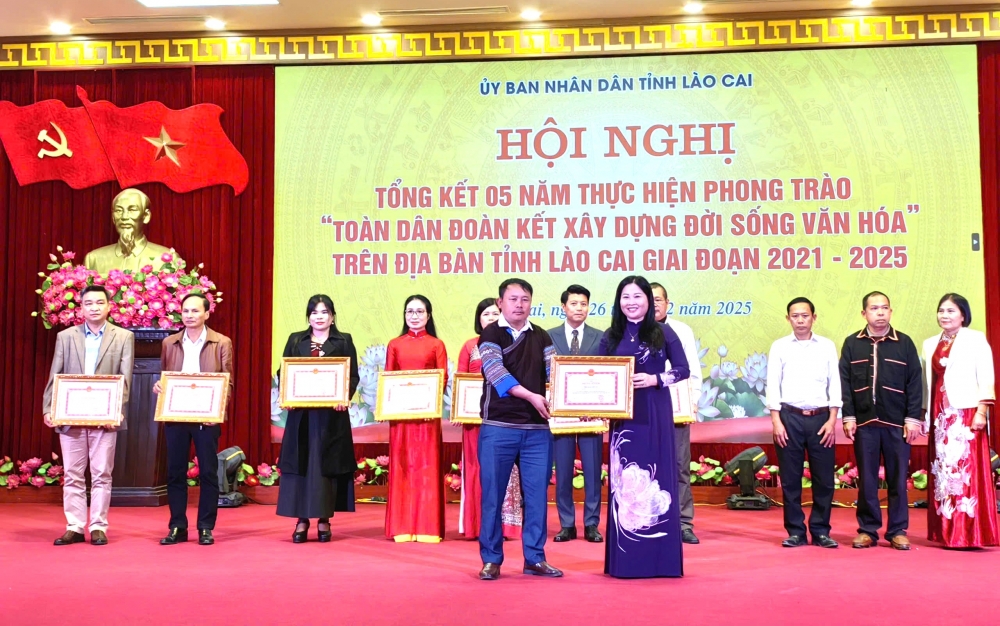 Lào Cai: Phong trào“Toàn dân đoàn kết xây dựng đời sống văn hóa” đi vào chiều sâu, toàn diện