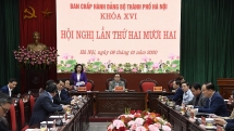 Khai mạc Hội nghị lần thứ 22 Ban Chấp hành Đảng bộ thành phố Hà Nội khóa XVI