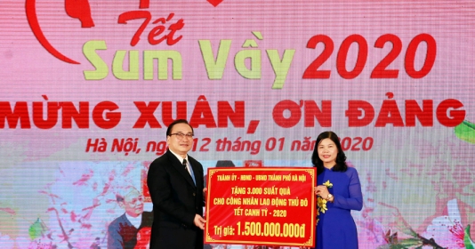 Tết Sum vầy 2020 ấm áp đến với đoàn viên công đoàn