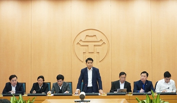 Hà Nội: Thực hiện các biện pháp khử khuẩn tại cơ quan, bệnh viện, nơi công cộng ha noi thuc hien cac bien phap khu khuan tai co quan benh vien noi cong cong