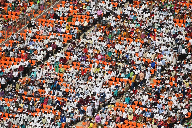 anh chuyen cong du an do cua tong thong donald trump va phu nhan