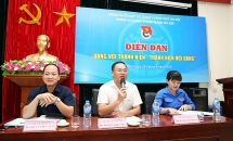 bi thu thanh doan ha noi doi thoai voi doan vien thanh nien