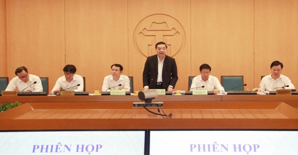 UBND TP Hà Nội đóng góp ý kiến vào dự thảo Chương trình hành động của Đảng bộ thành phố