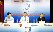 Khởi động chương trình “Tri thức trẻ vì giáo dục” năm 2019