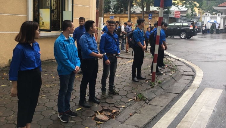 Tuổi trẻ Thủ đô tình nguyện phục vụ Quốc tang nguyên Chủ tịch nước, Đại tướng Lê Đức Anh