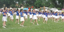 Mãn nhãn với màn đồng diễn dân vũ của 1000 thiếu nhi Thủ đô
