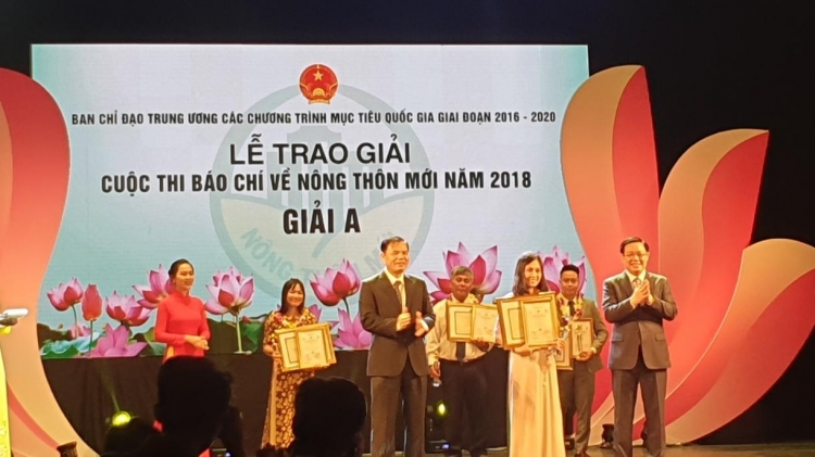 Trao giải báo chí về nông thôn mới cho 39 tác phẩm xuất sắc