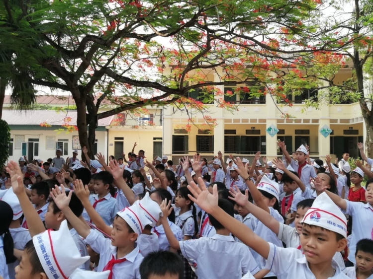 Gần 700 học sinh được tuyên truyền kỹ năng phòng chống xâm hại