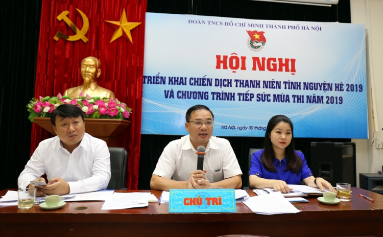 Thành đoàn Hà Nội triển khai Chiến dịch tình nguyện hè 2019