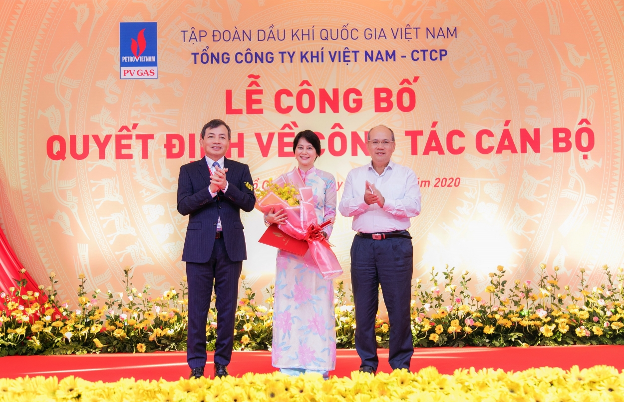 le cong bo va trao quyet dinh bo nhiem can bo pv gas