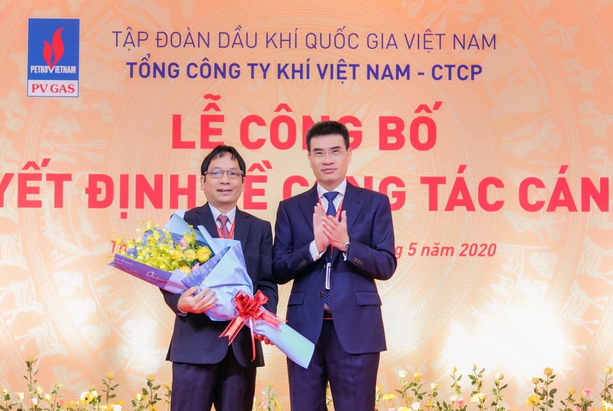 le cong bo va trao quyet dinh bo nhiem can bo pv gas