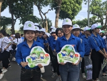 Tưng bừng Lễ ra quân phong trào chống rác thải nhựa