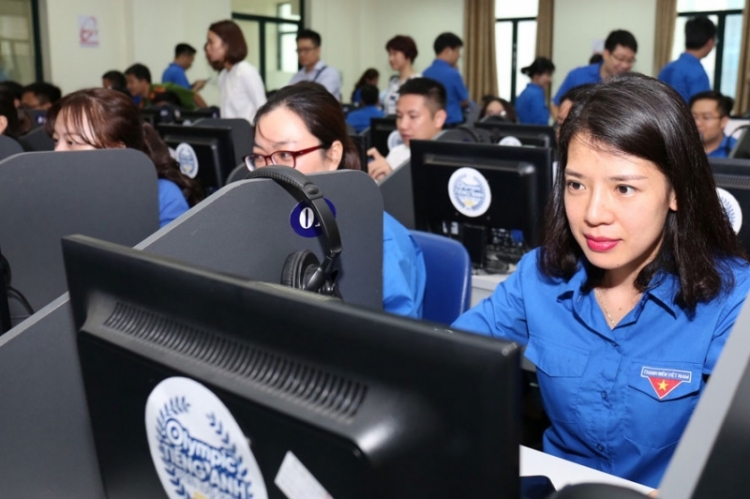 olympic tieng anh danh cho can bo tre