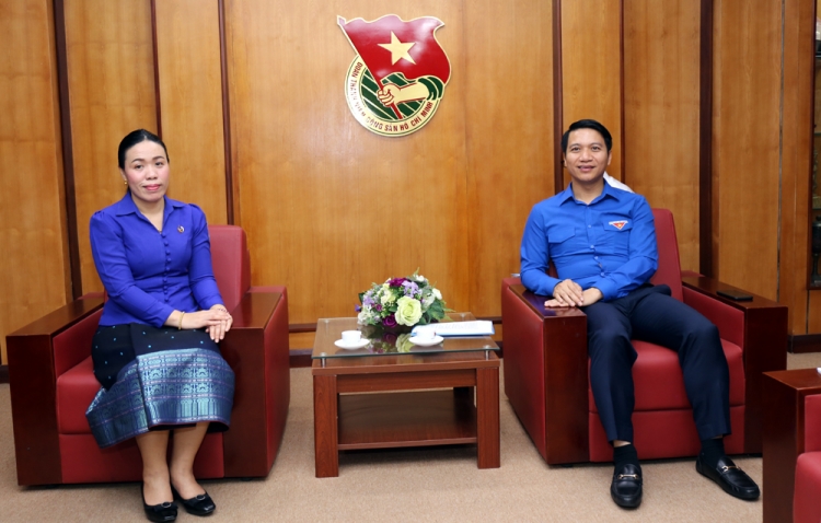 bi thu trung uong doan nguyen ngoc luong tiep xa giao doan dai bieu thanh doan vieng chan lao