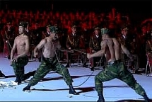 Đặc nhiệm Triều Tiên trình diễn kỹ năng 