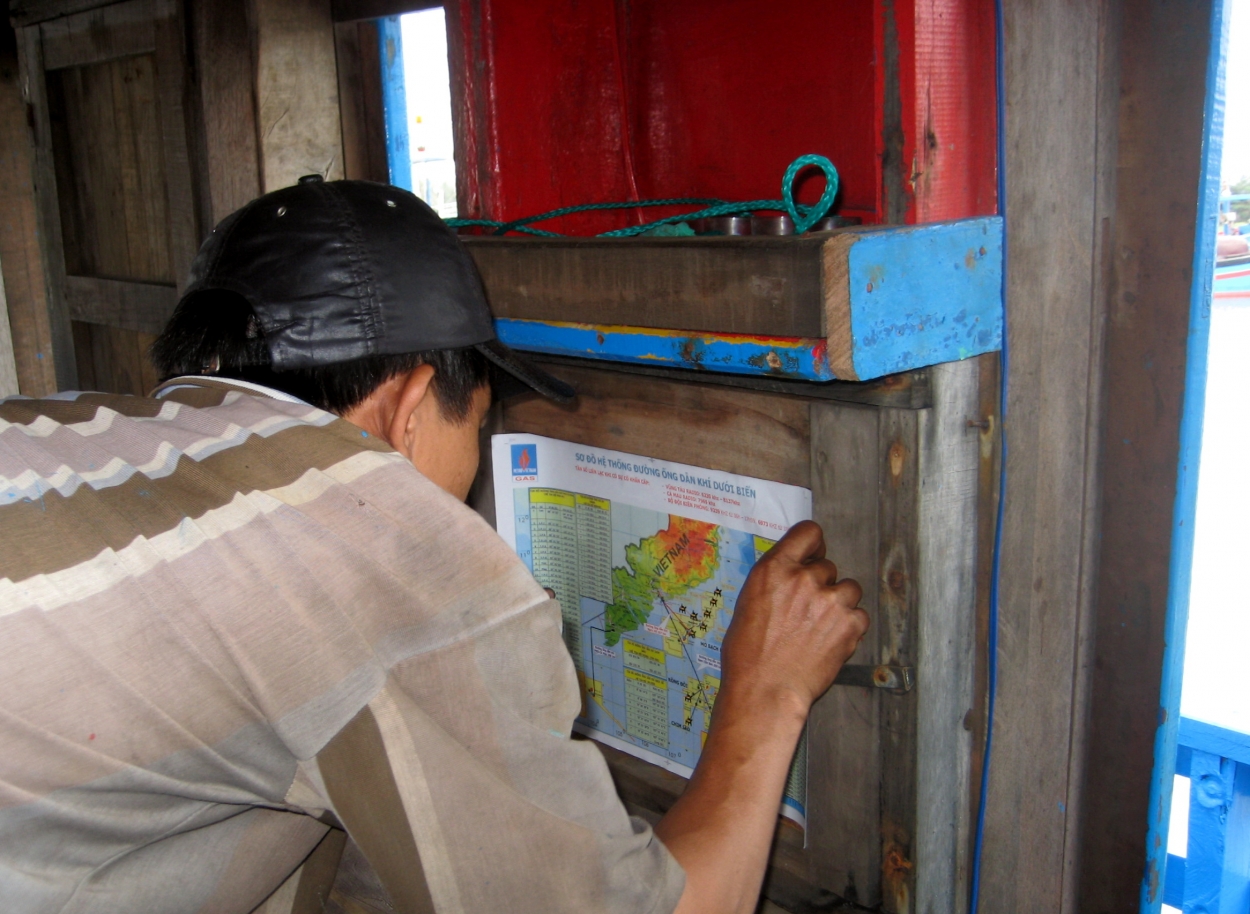 lap bien ban 21 tau ca vi pham hanh lang an toan cac cong trinh dau khi tren bien