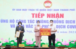 ha noi tiep nhan hon 2 ty dong ung ho phong chong dich covid 19