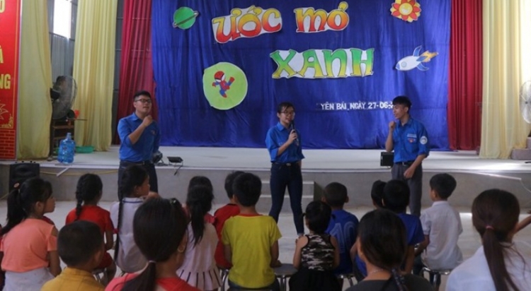 Tình nguyện ở Xuân Tầm