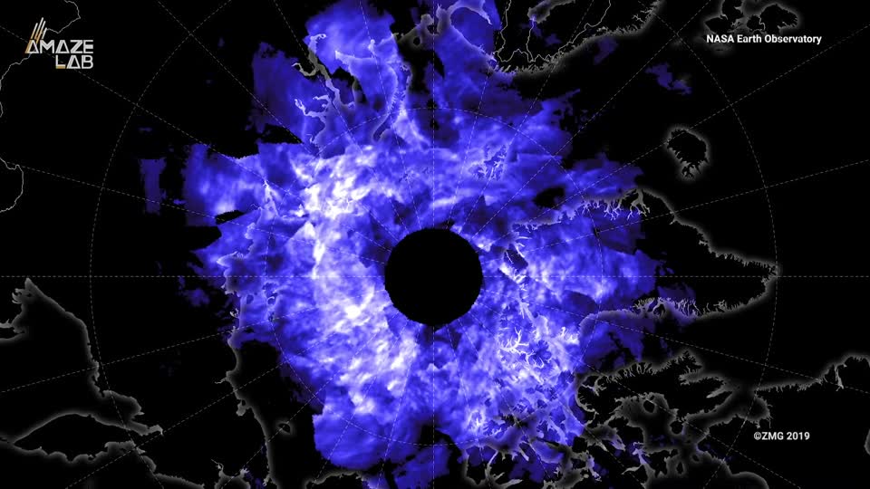 Phát hiện các đám mây dạ quang hiếm gặp ở rìa không gian