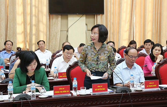 Tập trung thảo luận về dự thảo Kế hoạch tổ chức Đại hội Đảng bộ các cấp tap trung thao luan ve du thao ke hoach to chuc dai hoi dang bo cac cap