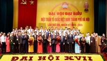 Đồng chí Nguyễn Lan Hương giữ chức Chủ tịch Ủy ban MTTQ Việt Nam TP Hà Nội