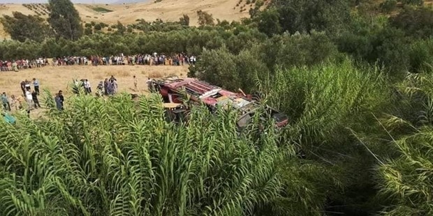 Lật xe khách tại Maroc khiến gần 50 người thương vong