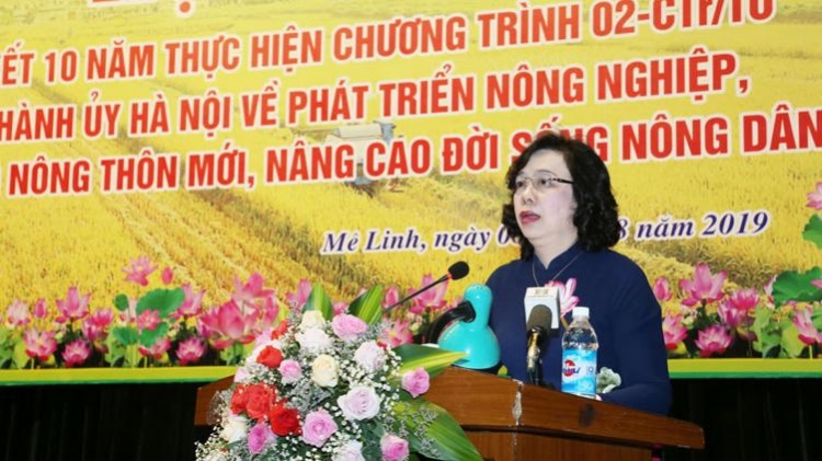 Mê Linh tập trung huy động mọi nguồn lực để xây dựng nông thôn mới