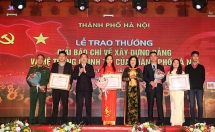 ngay 410 ha noi se trao giai thuong bao chi ve xay dung dang va phat trien van hoa