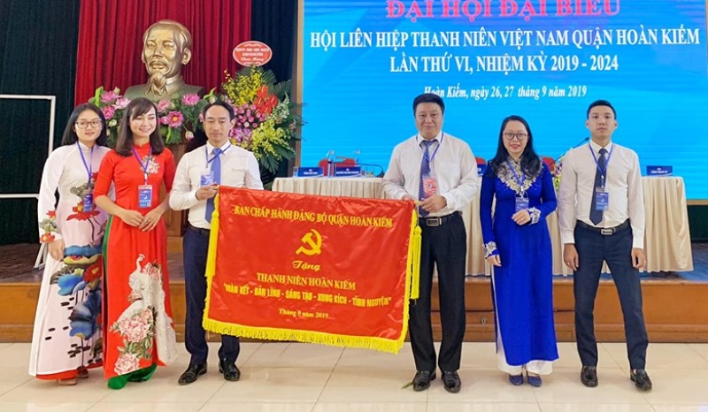 Hội Liên hiệp Thanh niên Việt Nam quận Hoàn Kiếm có tân Chủ tịch hoi lien hiep thanh nien viet nam quan hoan kiem co tan chu tich