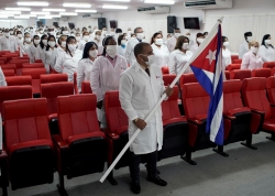 Nhiều quốc gia cảm kích "đội quân áo trắng" của Cuba