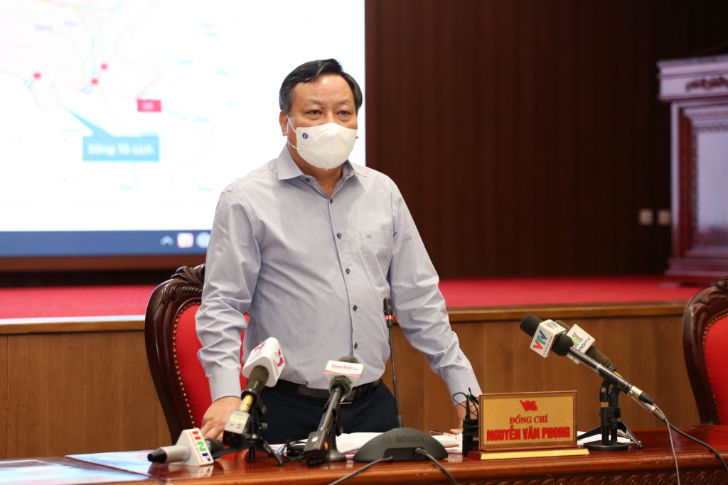 Phó Bí thư Thành ủy Nguyễn Văn Phong kết luận buổi họp báo