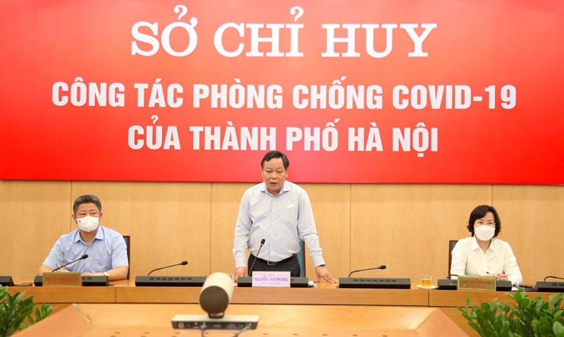 Phó Bí thư Thành ủy Nguyễn Văn Phong kết luận giao ban