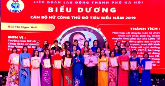 tuyen duong 90 can bo nu cong thu do tieu bieu nam 2019