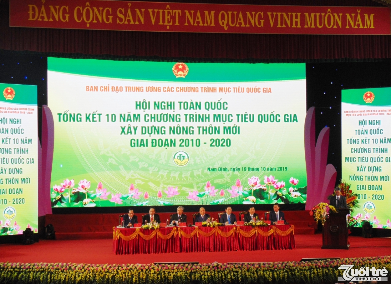 hoi nghi toan quoc tong ket 10 nam xay dung nong thon moi
