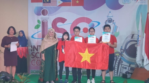 Học sinh Việt Nam đoạt 39 huy chương tại cuộc thi Khoa học quốc tế ISC 2019