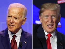 Bầu cử Mỹ: Trump bị Biden bỏ xa giữa thời điểm "nước sôi lửa bỏng"