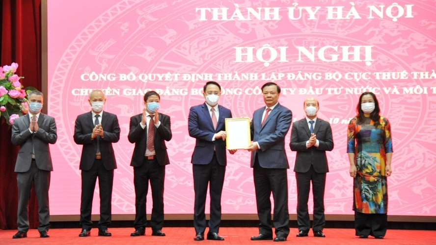 Nâng cấp Đảng bộ Cục Thuế thành Đảng bộ cấp trên cơ sở trực thuộc Thành ủy Hà Nội